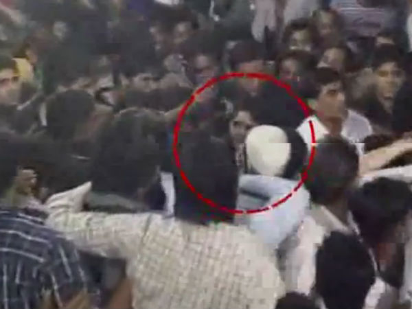 Photos: Nagma Slaps A Youth For Molesting