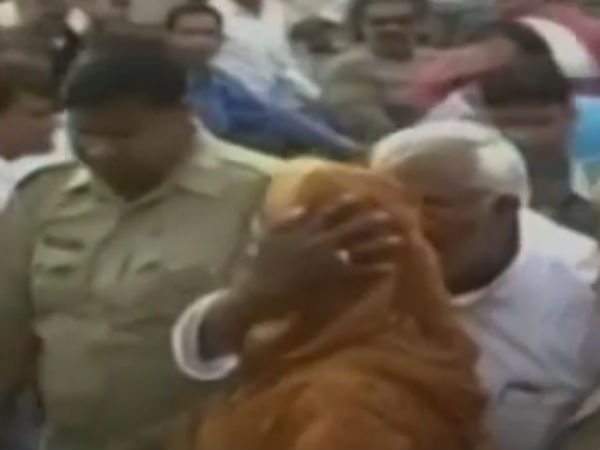 A Picture Of Nagma's Recent Kissing Incident