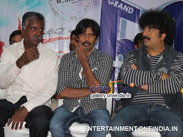 Thriller Manju And Gurukiran At The Event