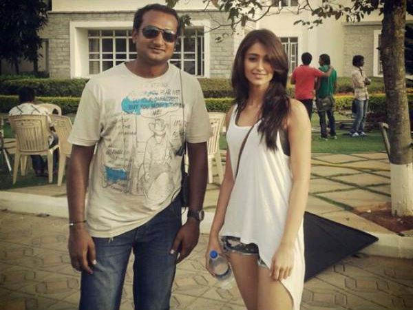 Photo: Ileana On The Sets Of Main Tera Hero