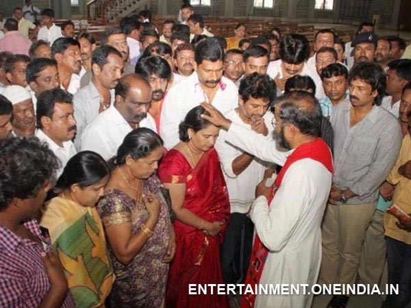 Shivaraj Kumar In Church