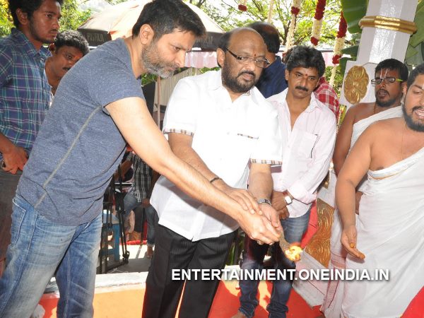 Radhakrishna-Trivikram Perform Rituals