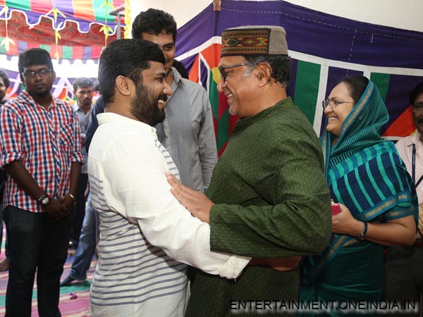 Photo: Gnanavel Raja With Nassar