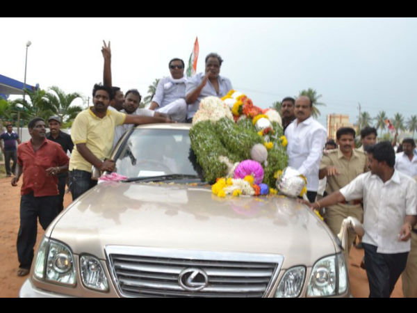 Ambareesh In Mandya