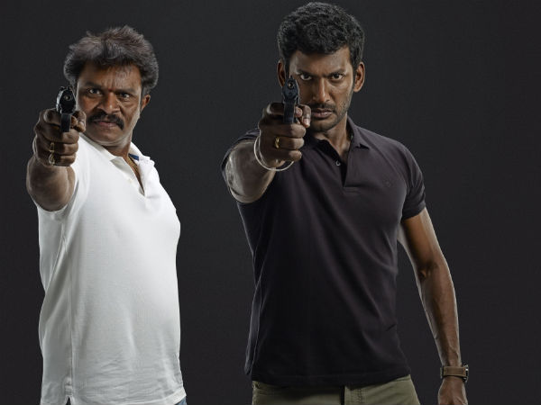 Vishal-Director Hari Holding Pistol