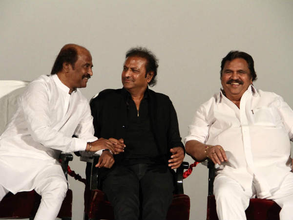 Rajinikanth-Mohan Babu-DNR Bonding