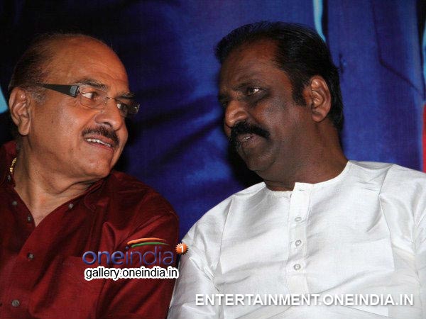 Photo: RB Choudhary With Vairamuthu At Jilla 100 Days Celebration