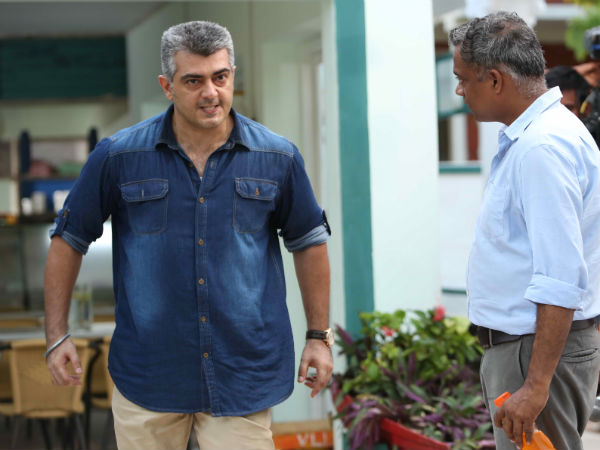 Photo: Ajith Rehearsing A Scene