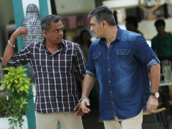 Photo: Gautham Menon's Conversation With Ajith