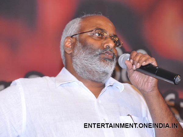MM Keeravani Addressing Anamika Music Launch