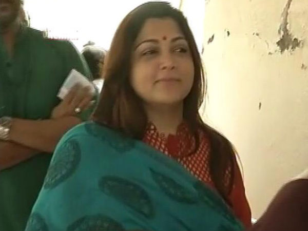Khushboo Standing In Queue