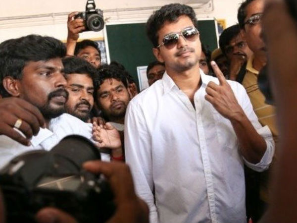 Photo: Vijay Gets Inked