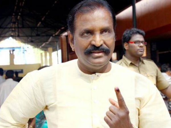 Vairamuthu Posing For Camera