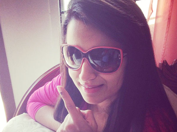 Pic: Trisha Gets Inked