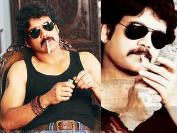 Nagarjuna Smoking On Screen