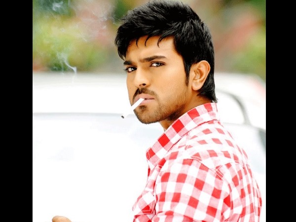 Ram Charan Teja Smoking On Screen