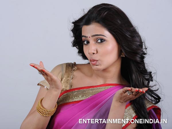 Samantha's Lovely Expression in Jabardasth