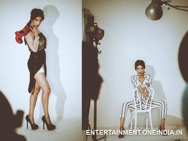 Shruti Hassan At Filmfare Magazine Cover Shoot