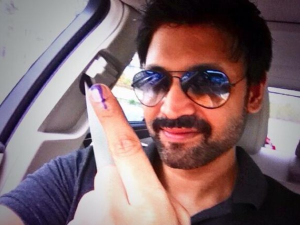 Sumanth Casts Vote In AP Elections