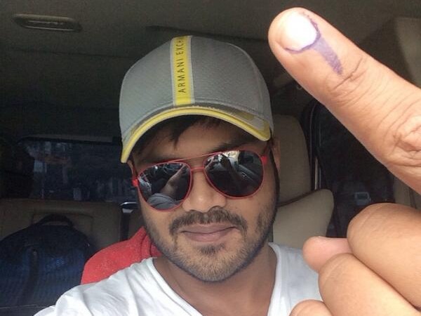 Manchu Manoj Casts Vote In AP Elections