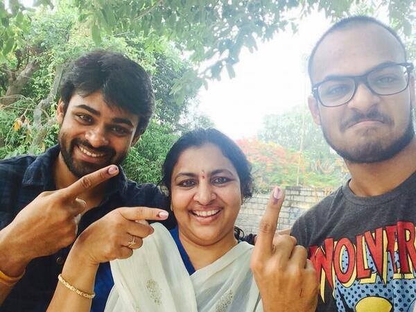 Sai Dharam Tej Casts Vote In AP Elections
