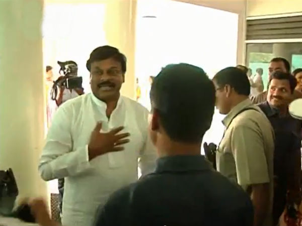 Chiranjeevi Returning To Queue After Fight