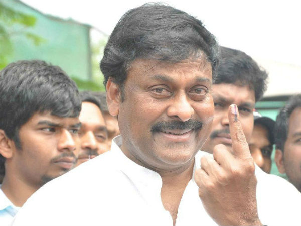 Chiranjeevi Casts Vote In AP Elections