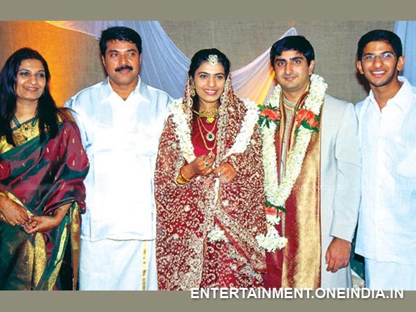 Mammootty At His Daughter's Wedding