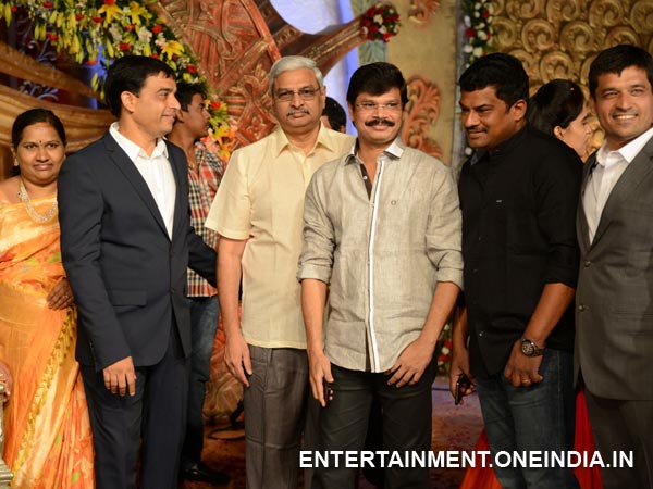 Boyapati Srinu At Dil Raju's Daughter Wedding Reception