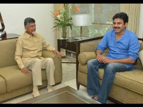 Positive Vibes In Pawan Kalyan, CBN's Faces 