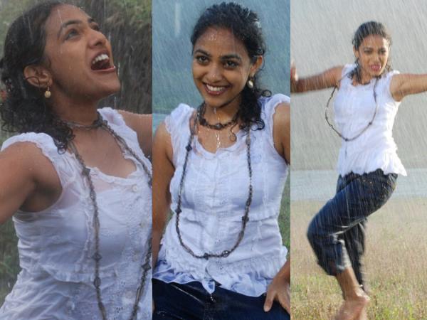 Wet Nithya Menon