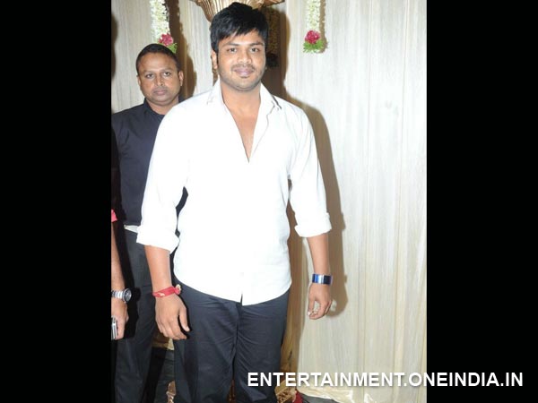 Manchu Manoj At Raja Ravindra's Daughter Wedding Reception