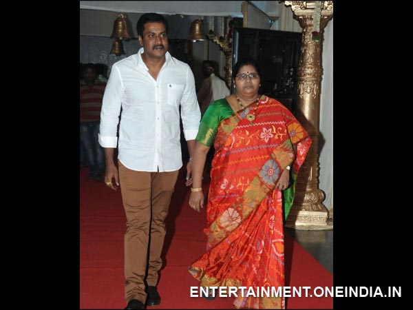 Sunil At Raja Ravindra's Daughter Wedding Reception