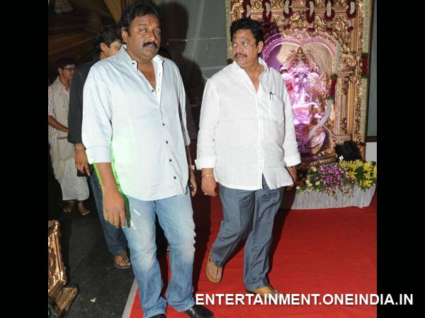 VV Vinayak, C Kalyan At Raja Ravindra's Daughter Wedding Reception