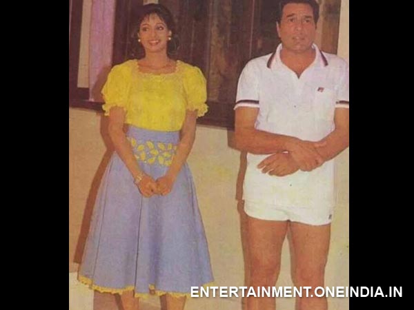 Sridevi and Dharmendra