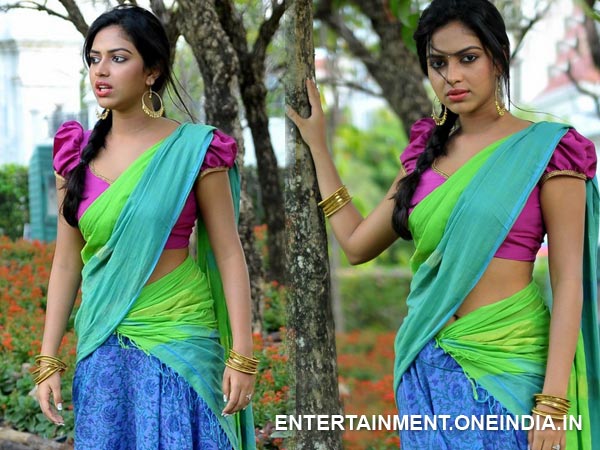 Amala Paul In Half Saree 