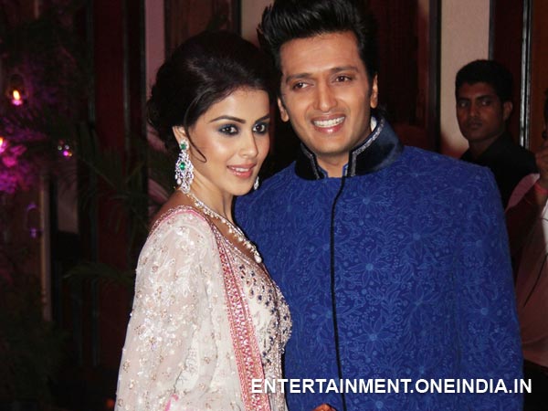 Riteish and Genelia
