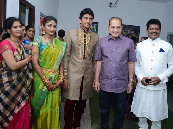 Krishna At Sivaji Raja's Daughter's Wedding