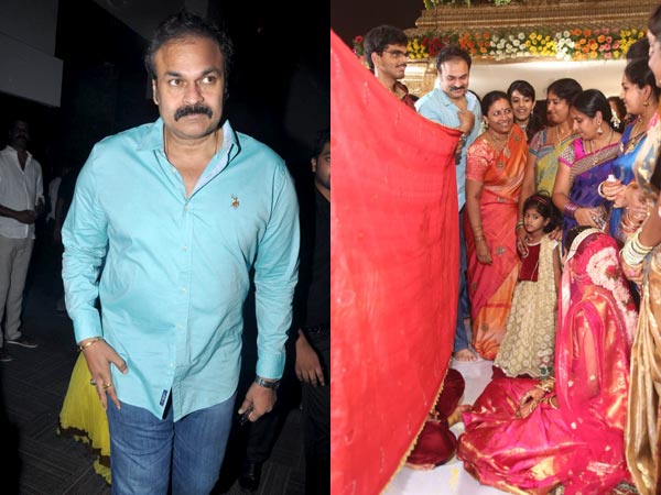 Nagababu At Sivaji Raja's Daughter's Wedding