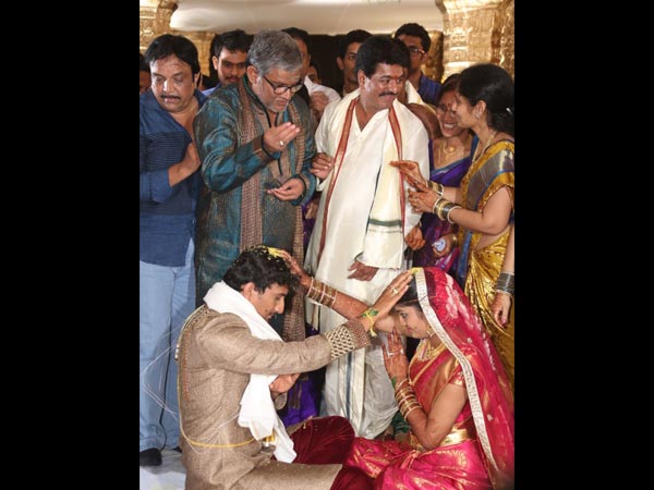 Tanikella Bharani At Sivaji Raja's Daughter's Wedding