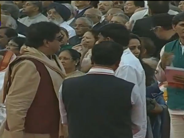 Shatrughan Sinha At Narendra Modi's Swearing In Ceremony