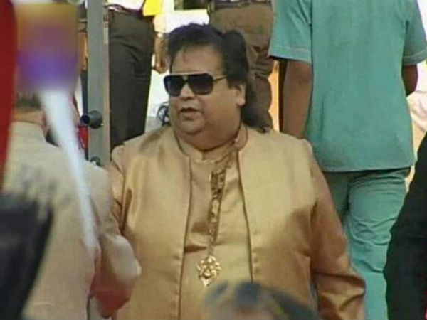 Bappi Lahiri At Narendra Modi's Swearing In Ceremony