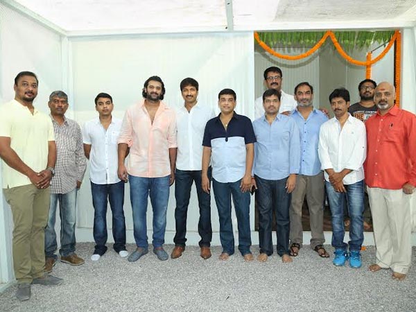 Prabhas, Dil Raju At Gopichand's New Film Launch