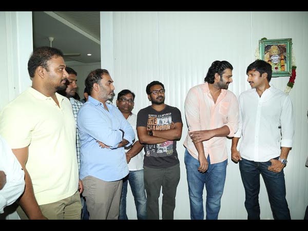 Prabhas Bonding With Gopichand