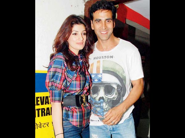 Twinkle Khanna and Akshay Kumar- 