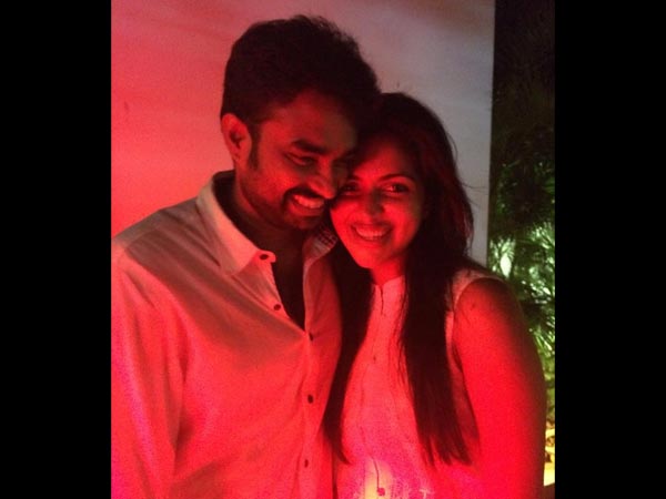 Amala Paul All Excited About The D-Day Amala Paul All Excited About The D-Day