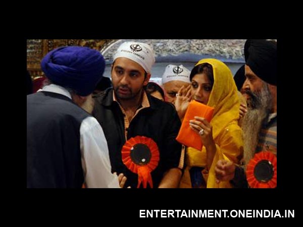 Raj Kundra and Shilpa Shetty