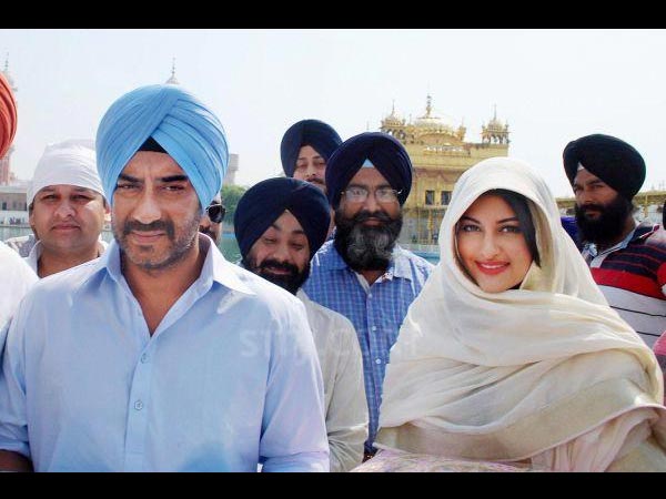 Ajay Devgn and Sonakshi Sinha