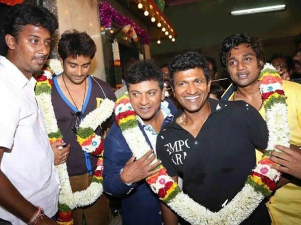 Harsha, Prem, Shivanna, Puneet And Dhruva