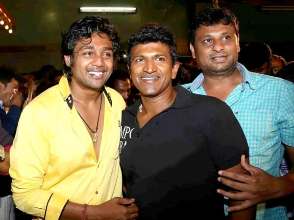 Dhruva With Puneet Rajkumar